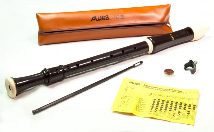 Aulos Tenor Recorder 211A Robin