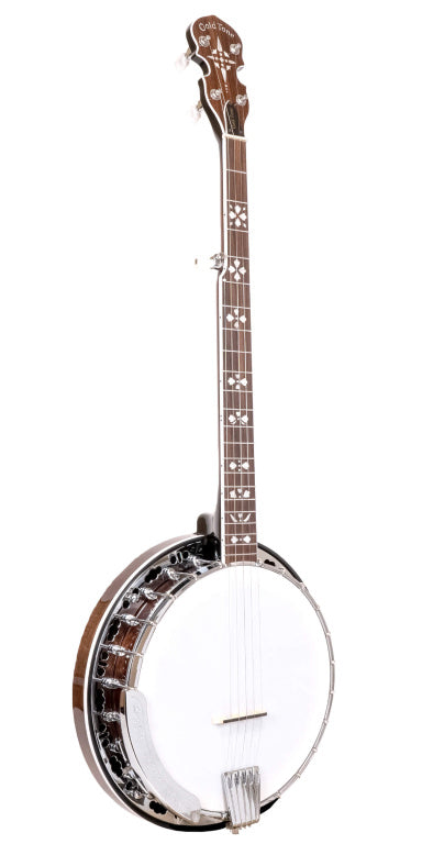 Gold Tone 5 String Bluegrass Banjo With Flange+Bag