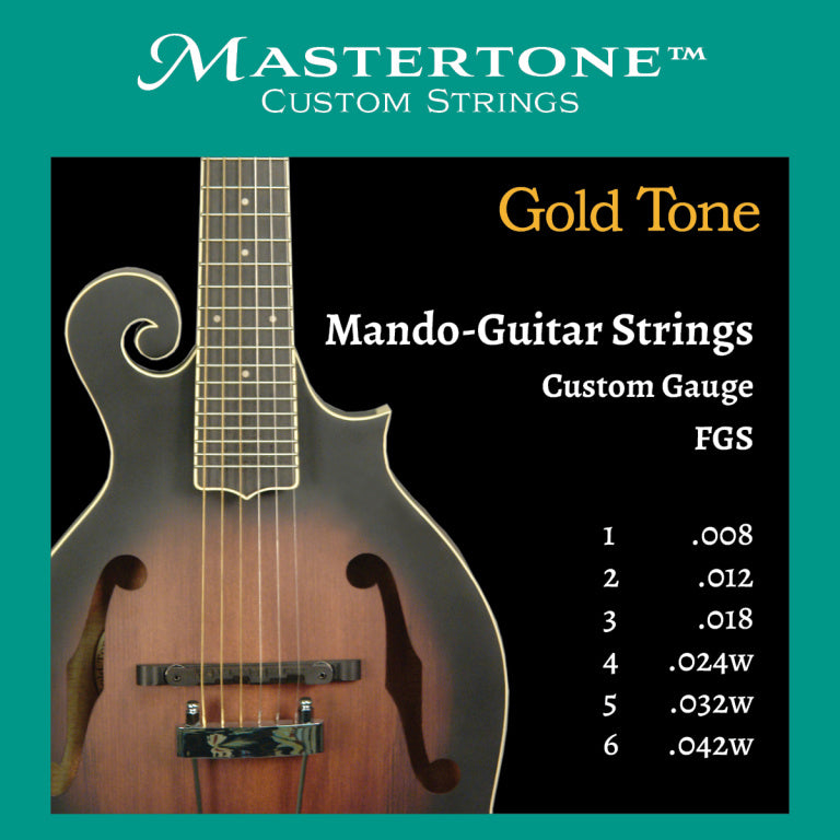 Gold Tone Mando Guitar F-Style Custom Strings