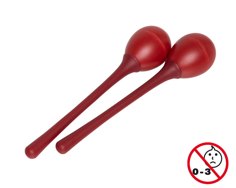 Stagg 2 Pieces Egg Maracas L/ 3/4Oz/Red