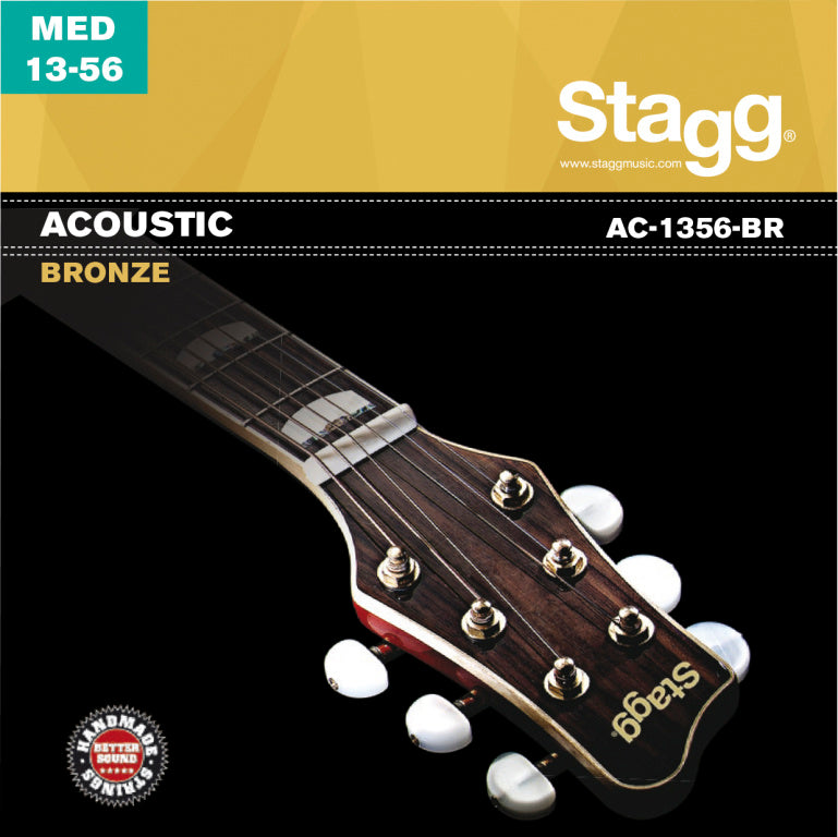 Stagg 6 StringAcoustic Set/Bronze/Medium