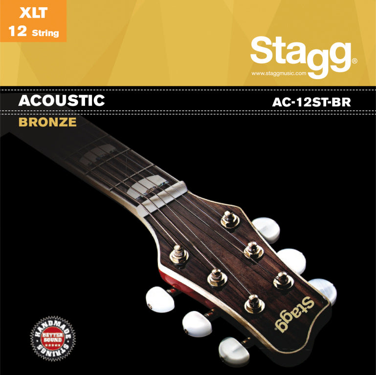 Stagg 12 Stringing Acoustic Set/Bronze/Extra Light