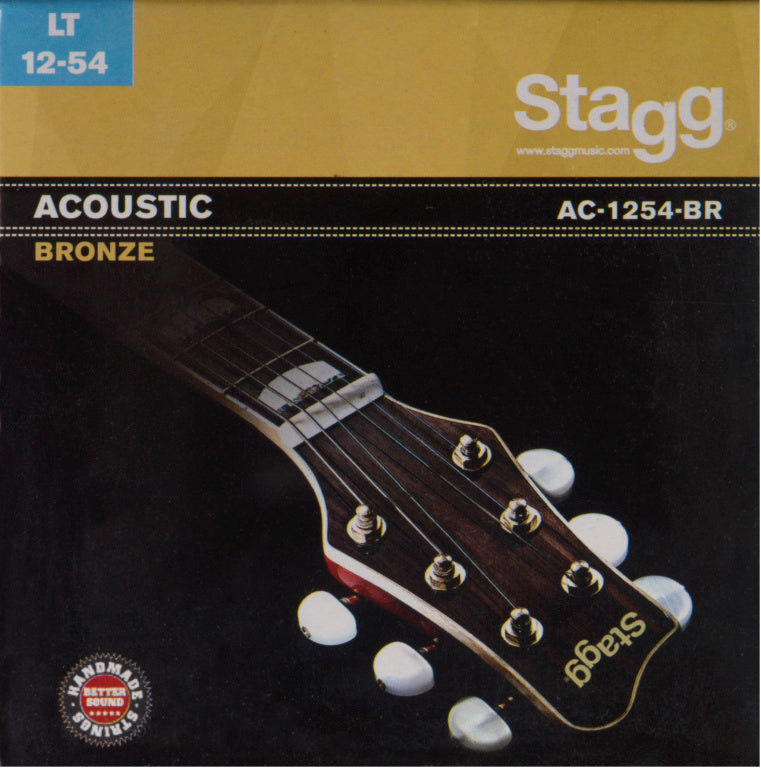 Stagg 6 Stringr Acoustic Set/Bronze/Light
