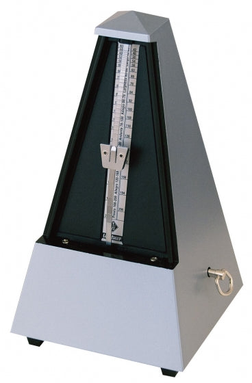 Wittner Metronome Plastic Silver. With Bell