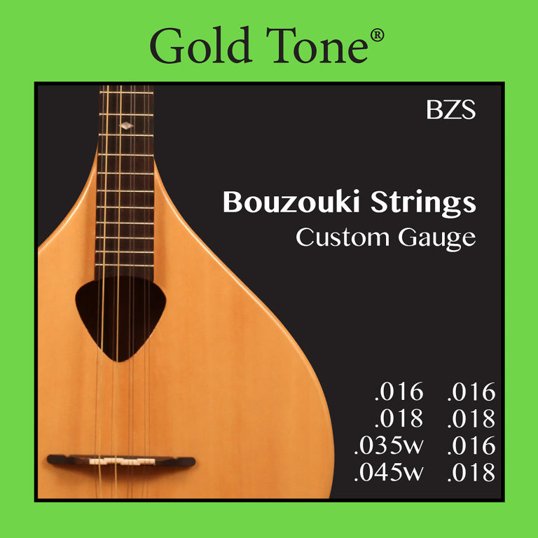 Gold Tone Bouzouki Loop/Bronze Strings