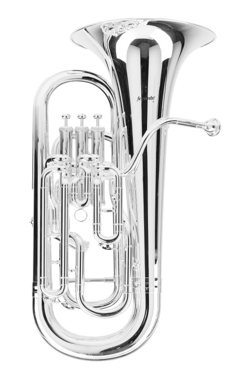 Stagg Bb Euphonium Pro,4 Pistons,Silver