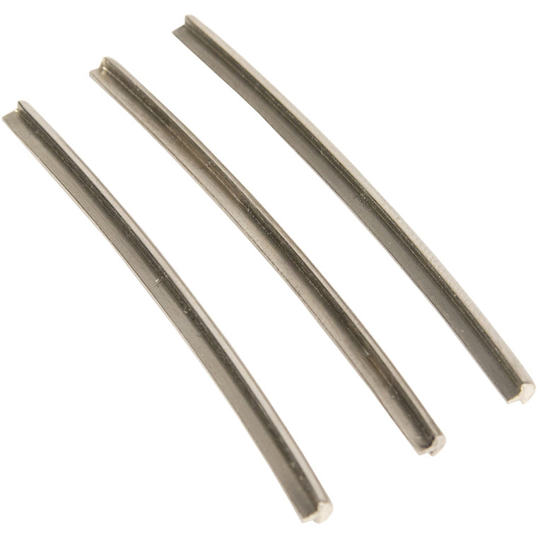 Zero Glide 3 Piece Stainless Steel Fret Medium 038