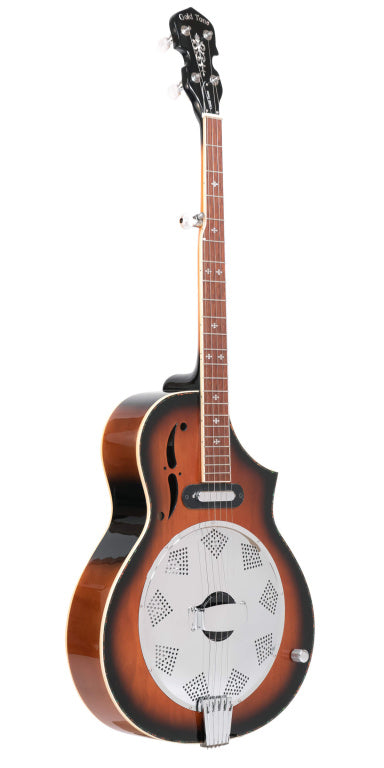 Gold Tone Electric Resonator Banjo DLX Maple Sides and Back+Bag