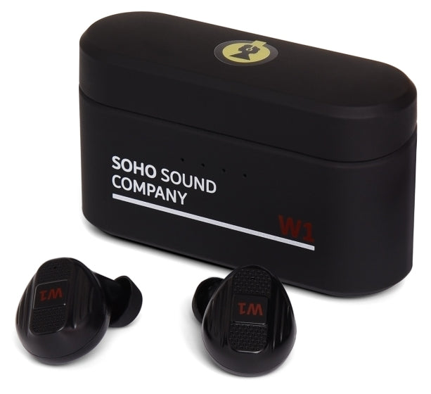 Soho W1 Earbuds With Power Bank - Black