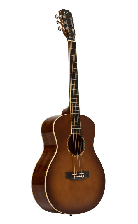 J.N Guitars Travel Guitar Spruce Solid Burst