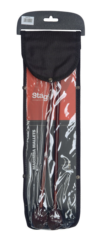 Stagg 2 Marimba Mallets-Hard