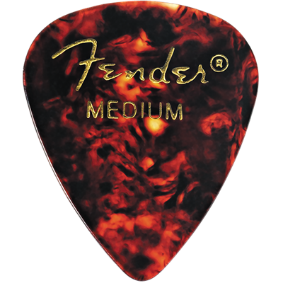 Fender 351 Classic Medium Shell Pick x 12