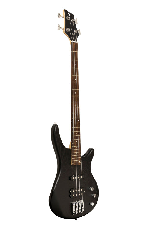 Stagg Fusion Bass Guitar Satin Black