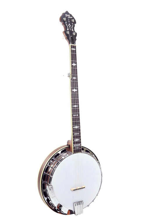 Gold Tone Orange Blossom Banjo Wide+Case