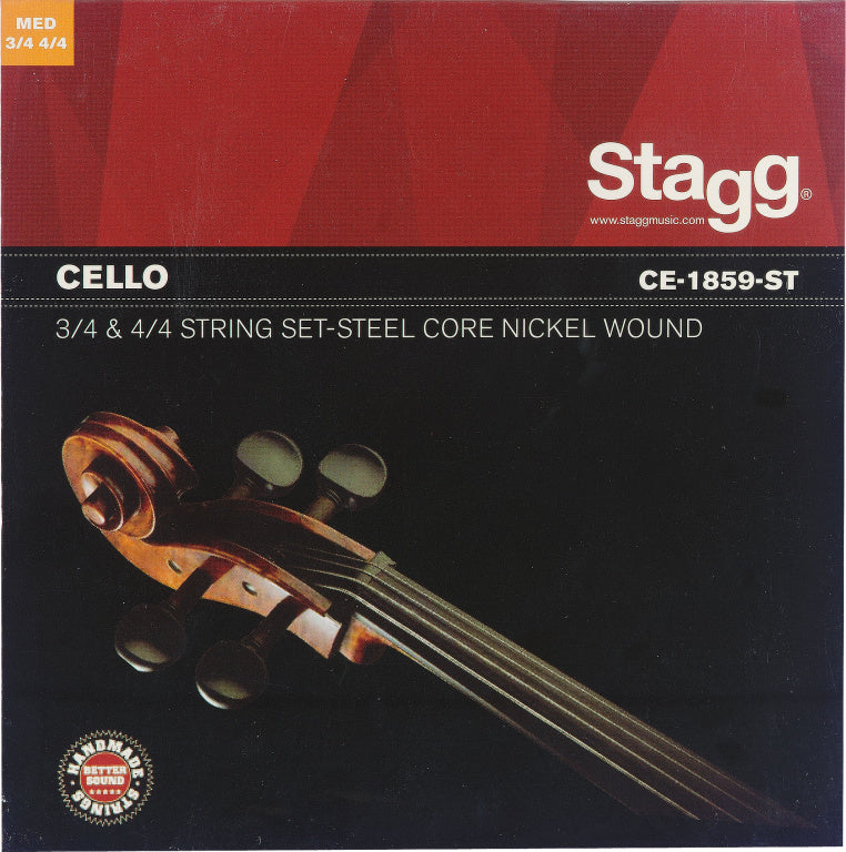 Stagg Cello String Set/Steel