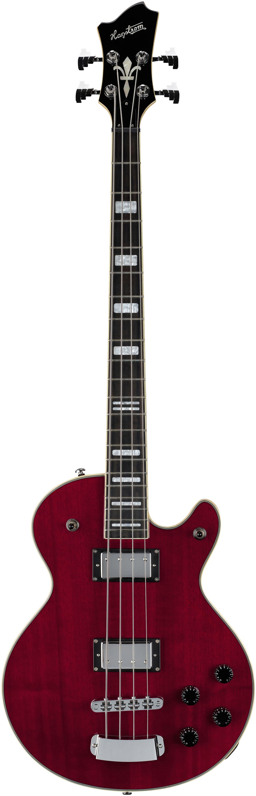 Hagstrom Swede Bass - Wild Cherry Transparent