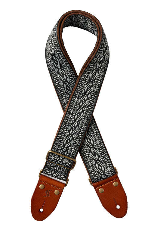 Stagg Woven Nylon Strap Diamond Grey