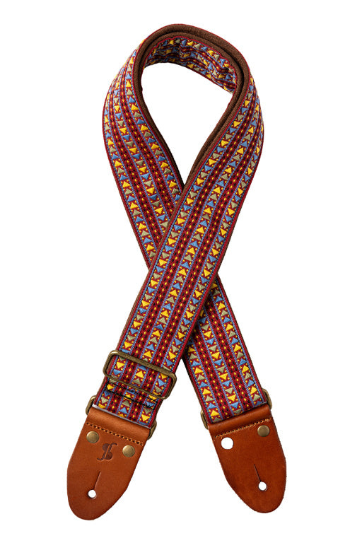 Stagg Woven Nylon Strap Classic Red