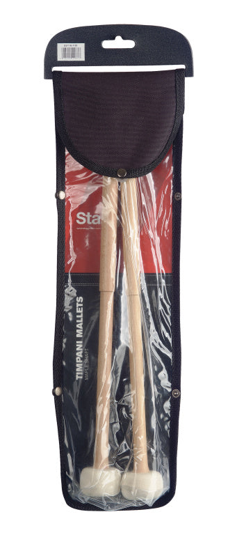 Stagg 1 Pair Maple Timpani Mallet Dia38