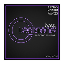 Load image into Gallery viewer, Cleartone Bass 5-String Medium 45-130
