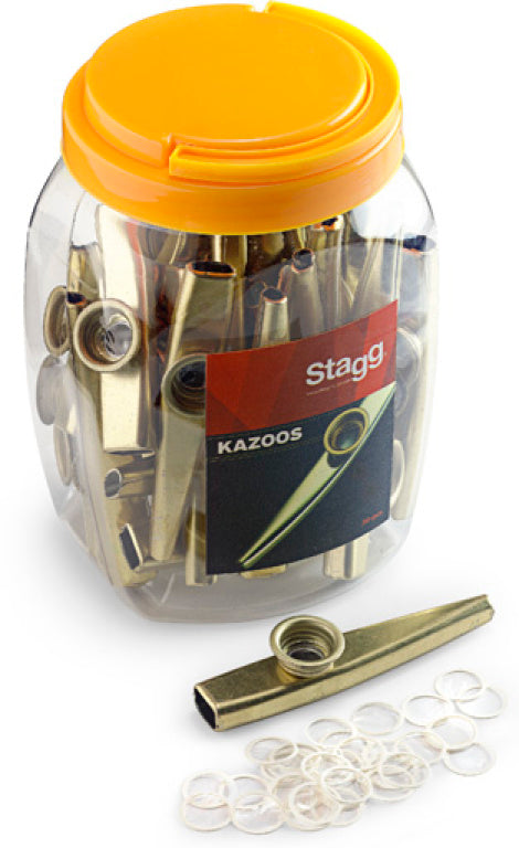 Stagg Metal Kazoo Box/30 Pieces
