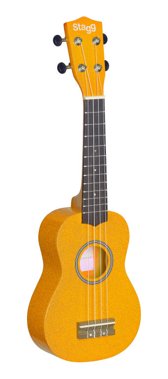Stagg Soprano Ukulele Lemon+Bag