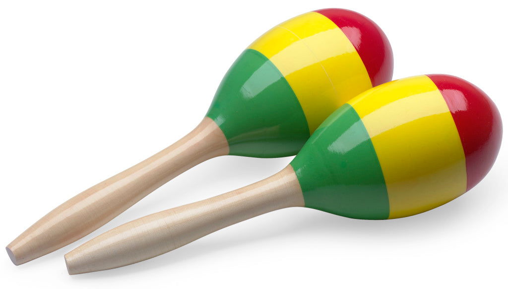 Stagg Wood Maracas Oval 29cm Reggae