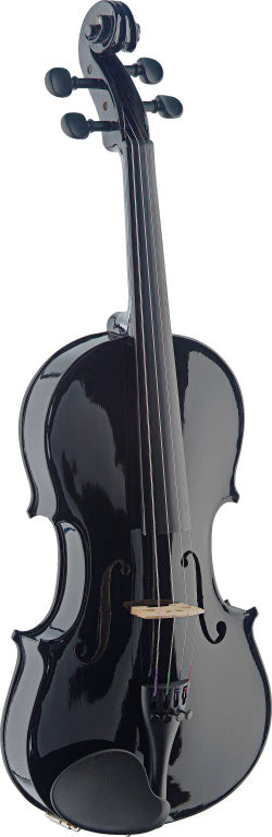 Stagg 4/4 Violin-Black & Standard Softcase