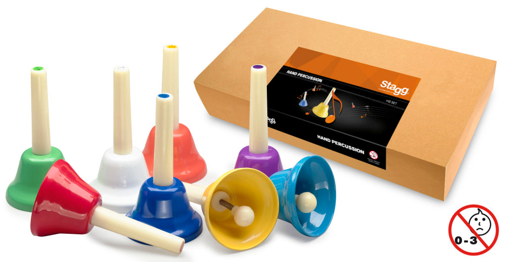 Stagg Hand Bell Set 8 Notes