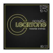 Load image into Gallery viewer, Cleartone Acoustic 80/20 Bronze Extra Light 10-47
