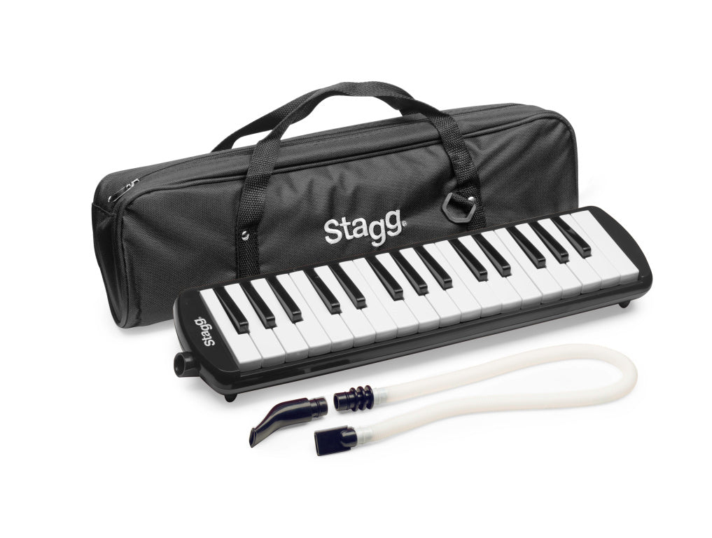 Stagg Reed Keyboard 32 Keys Mouthpiece tube+Bag Black