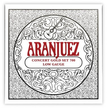 Aranjuez Classical Guitar Strings Concert Gold 700 Low Gauge
