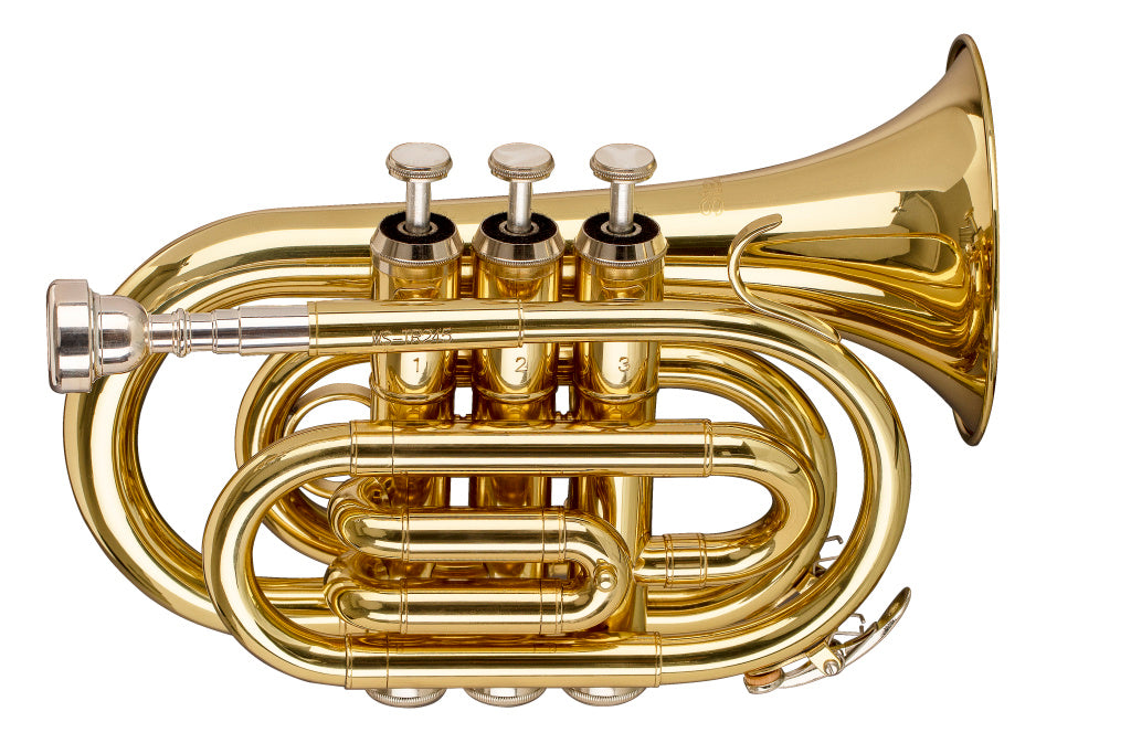 Stagg Bb Pocket Trumpet Lacquered
