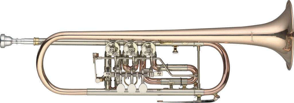 Stagg Trumpet Rotary Valves,Gold Brass