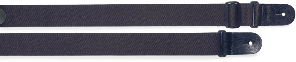Stagg Woven Cotton Guitar Strap-Black