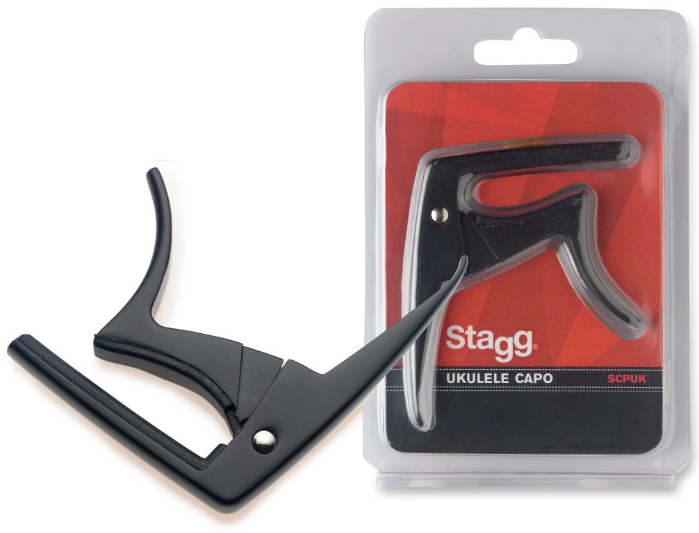 Stagg Ukulele Trigger Capo / Black