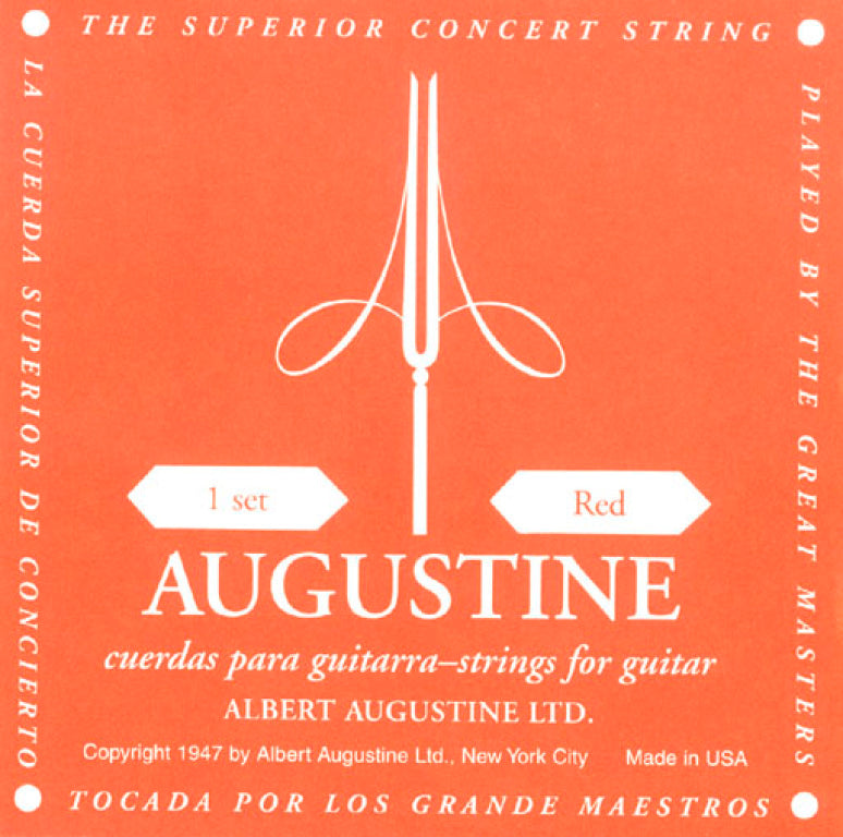 Augustine Red Classic Guitar Set