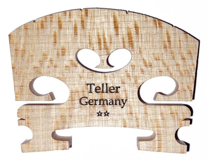 Violin Bridge - Aubert Model. Shaped And Fitted. 4/4