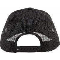 Load image into Gallery viewer, Fender Silver Thread Logo Snapback Trucker Hat, Black - One Size Fits Most
