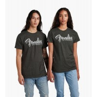 Load image into Gallery viewer, Fender Reflective Ink T-Shirt, Charcoal - M
