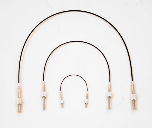 Wittner Violin Tailpiece Wire. Stainless Steel. 1/4-1/16