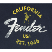 Load image into Gallery viewer, Fender Baja Blue T-Shirt, Blue - S

