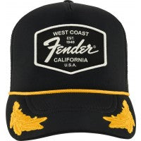 Load image into Gallery viewer, Fender Scrambled Eggs Hat, Black
