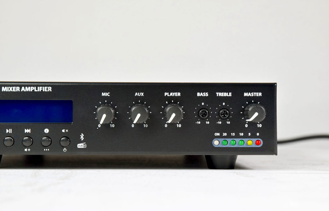 Adastra UX120 Compact 100V Mixer-Amplifier 120W