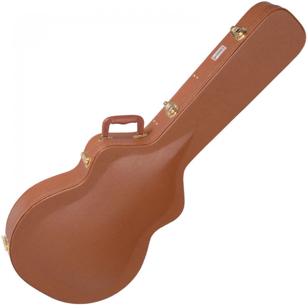 SALE ITEM Kinsman Deluxe Hardshell 'Vintage' Arch Top Semi Acoustic Guitar Case