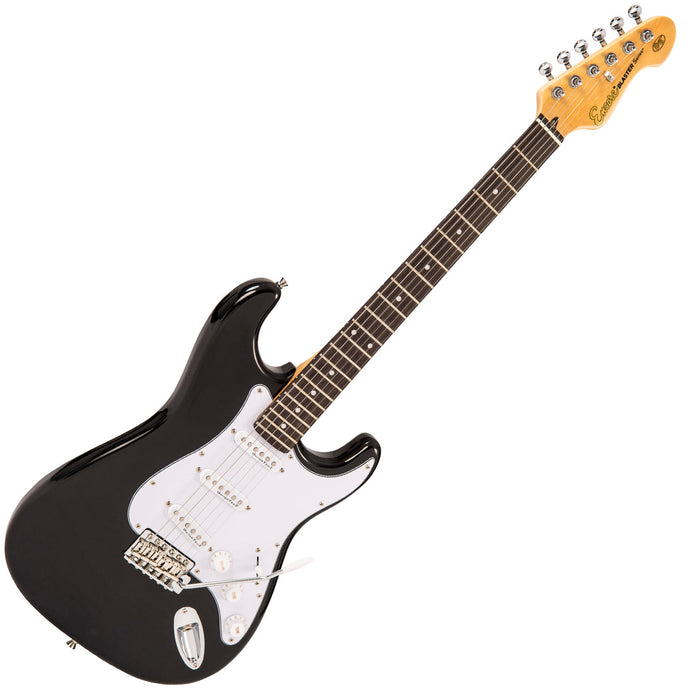 Encore E6 Electric Guitar ~ Gloss Black