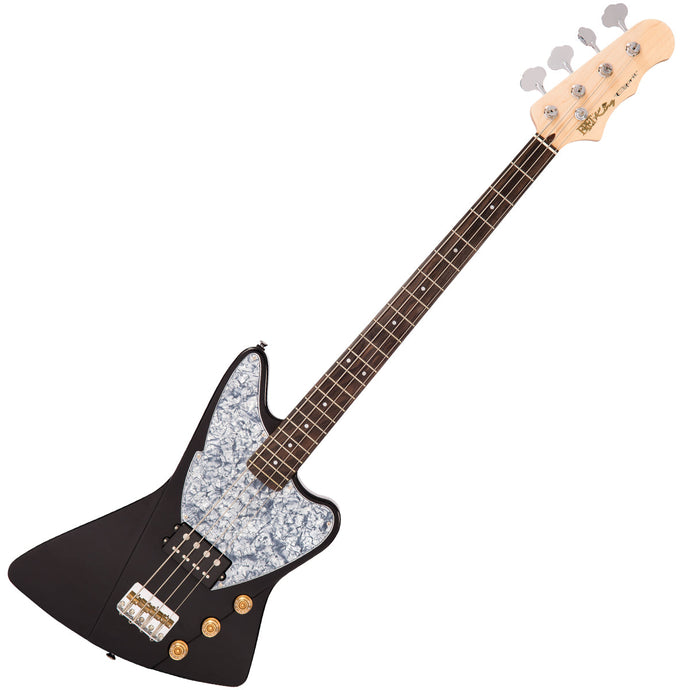 Fret-King Black Label Esprit Bass ~ Gloss Black