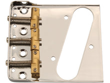 Load image into Gallery viewer, Telecaster bridge with brass compensated saddles
