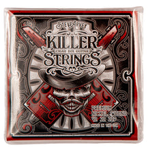 Load image into Gallery viewer, Killer Strings for Cigar Box Guitars ~ Set of 3 ~ Heavy Nickel
