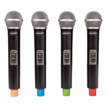 Load image into Gallery viewer, KAM Quartet ECO Wireless Microphone System ~ 4 Mics / Receiver
